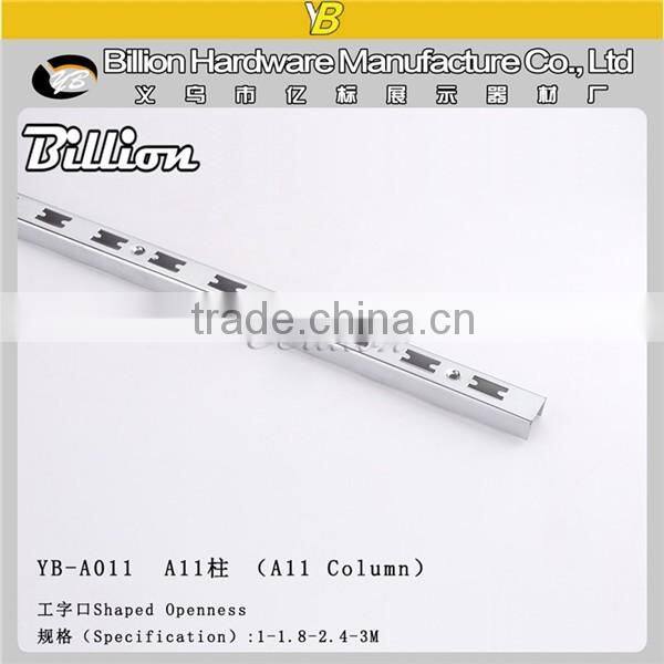 Metal Chrome Plating Column/ Upright Post For Supermarket