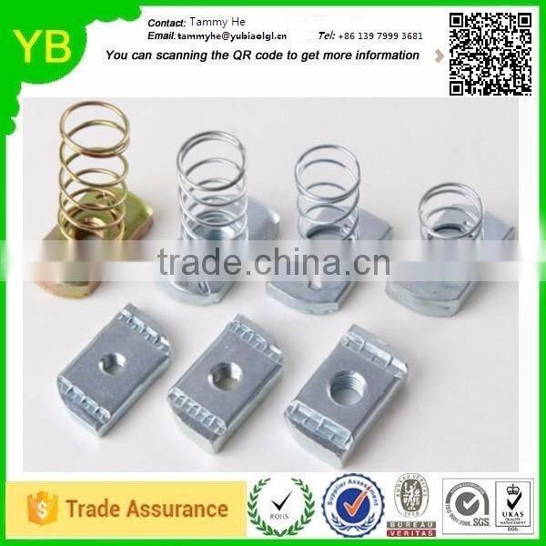 2016 Factory Manufacturing Dongguan Stainless Steel Spring Nut Made In China