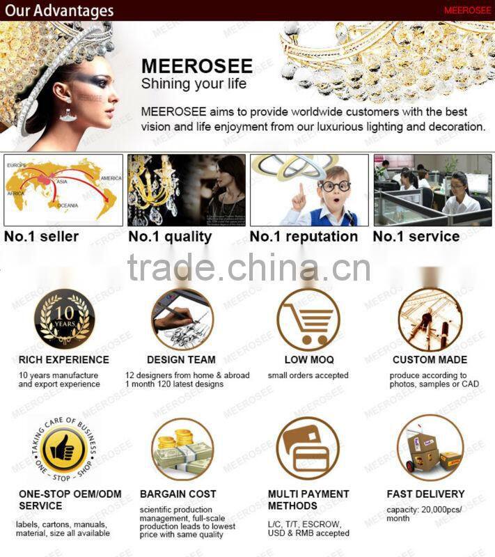 Golden Large Chandeliers for High Ceilings, Large Hotel Chandelier MD8514 L21