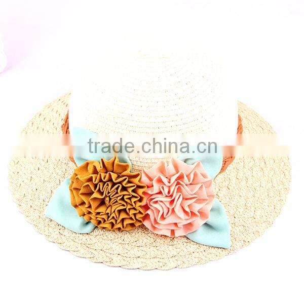 Fashion women ladies hats cool summer mini straw hats to decorate