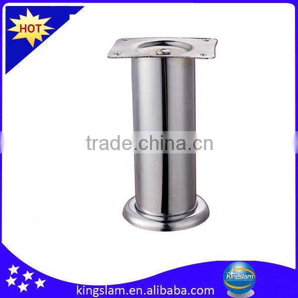 High bearing capacity cylinder stainless steel sofa legs KSL8236