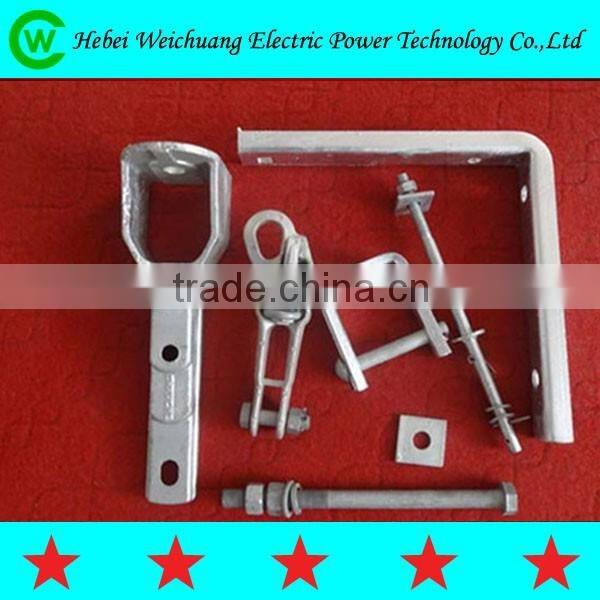 High quality preformed armour rod / helical rod electric power fitting line hardware