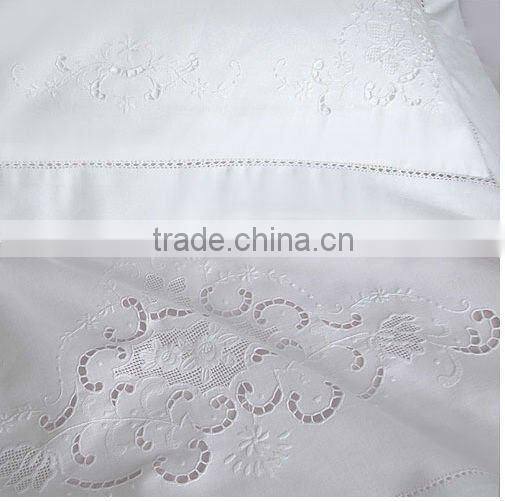hand made embroidery bed sheet