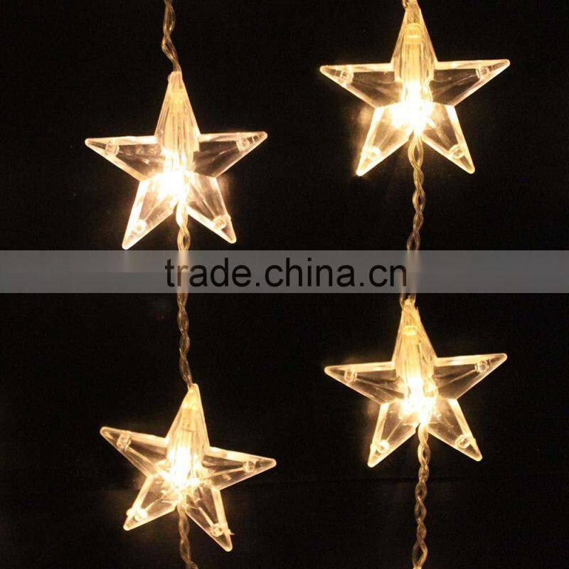 most popular christmas lighting, warm white led christmas light, Customized led curtain light