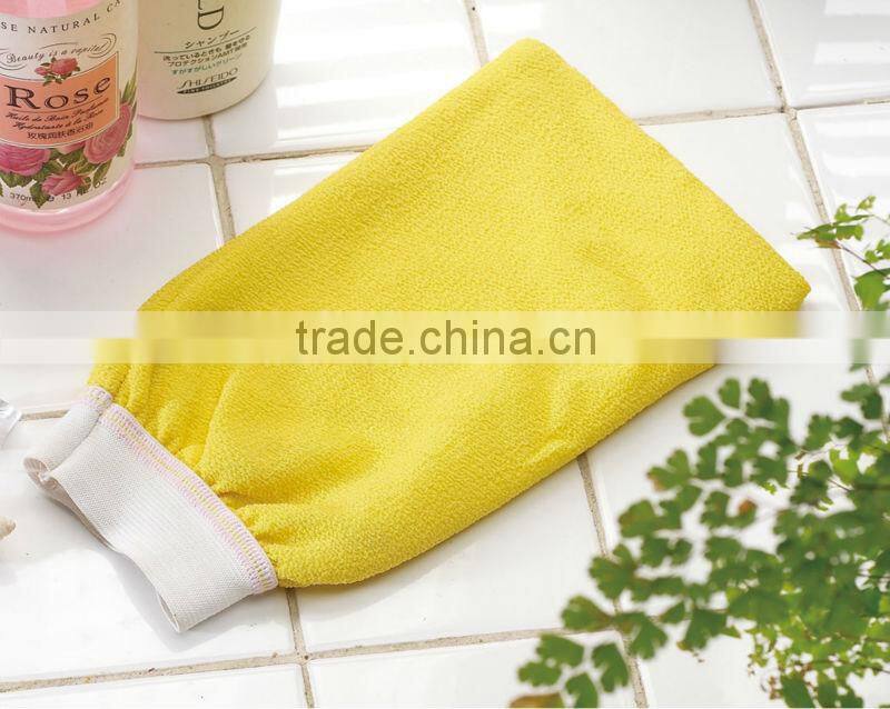 wholesale high grade five fingers bathing gloves,exfoliating gloves bath mitt wholesale