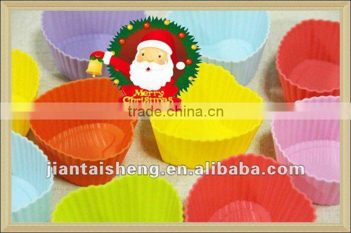 Heart shape silicone molds for cake decorating sales promotion