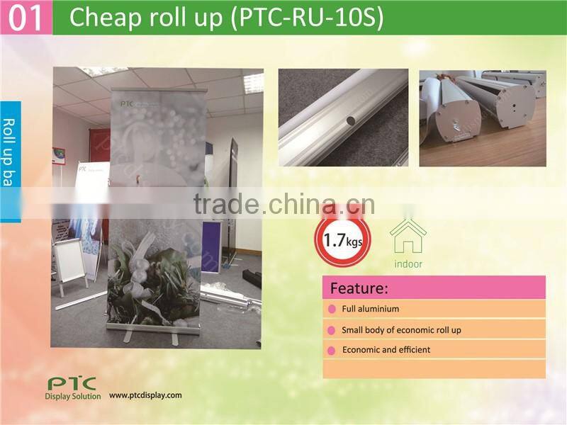 indoor advertising banner stand