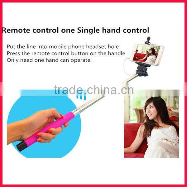 Z07-5 bluetooth monopod selfie stick wireless self-timer selfportrait Monopod for iPhone 5 5C 5S for Samsung Galaxy S4 S3 Note3