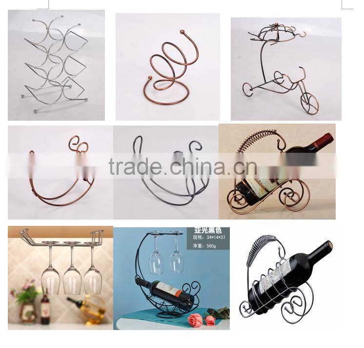 Excellent Quality and Decorative Metal Wine Rack