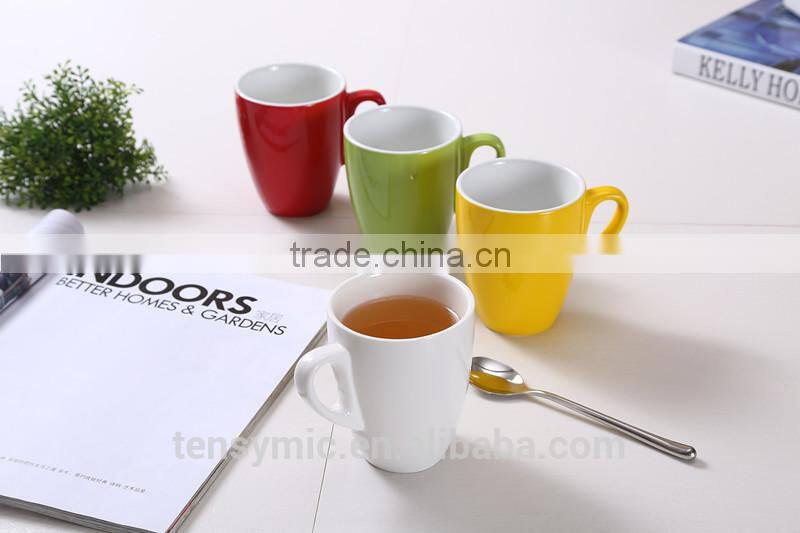 colorful ceramic coffee cup for promotional