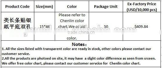 KU14 foiled 15*46 flat back sew on acrylic rhinestones for fashion decoration, craft making, garment bags accessories