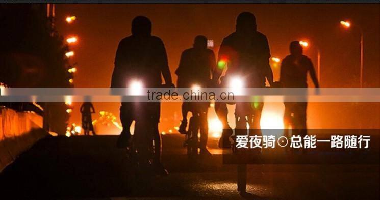 2016 1Set Waterproof 5 LED Lamp Bike Bicycle Front Head Light+Rear Safety Flashlight Black,