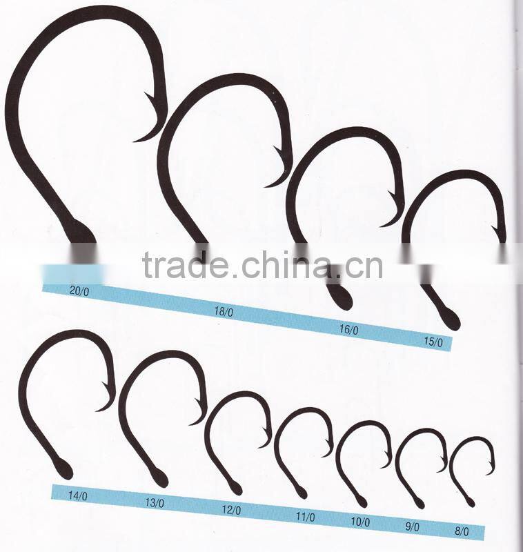 Stainless steel tuna hook series for longline