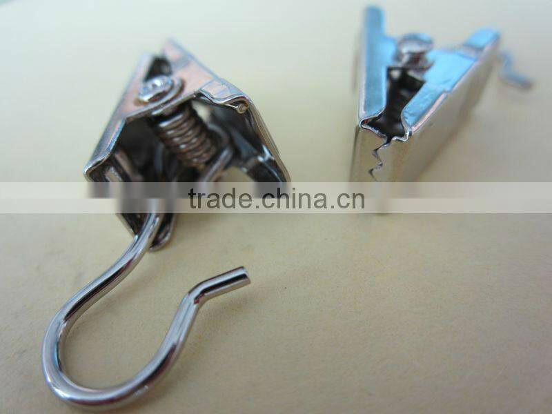 China factory supply metal curtain clip /small metal curtain clip
