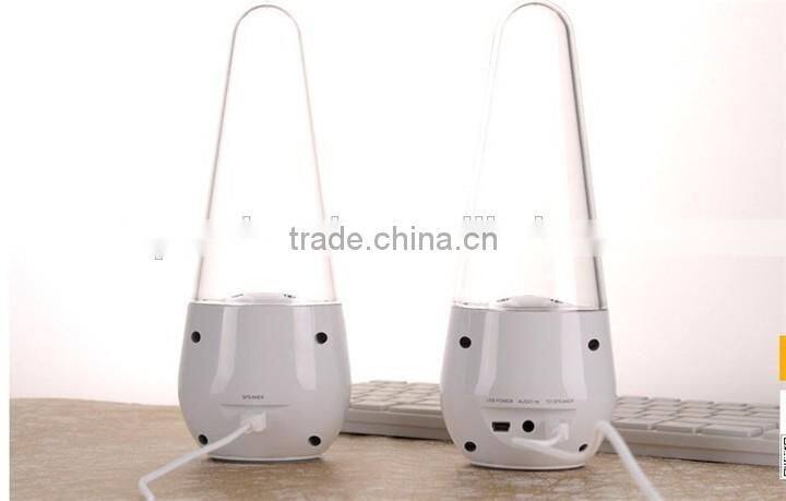 Water dancing speaker bluetooth stereo Led music speaker usb water spray audio computer peripheral audio