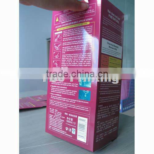 china customer size colorful paper box