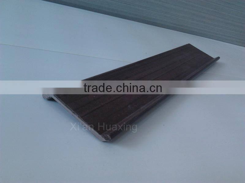 wood plastic composite airconditioning blinds outdoor waterproof