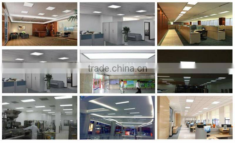 Erope market 60x60 48w CRI80 flat led panel ceiling light 3 years warranty.