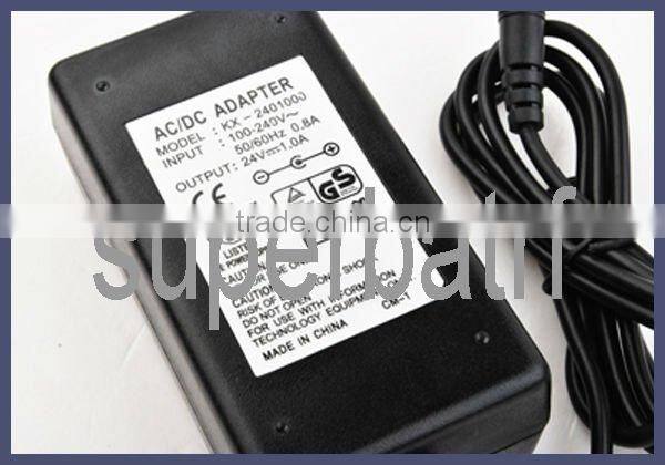 BRAND NEW Cube 24V 1A AC/DC Switching Power adapter power Supply