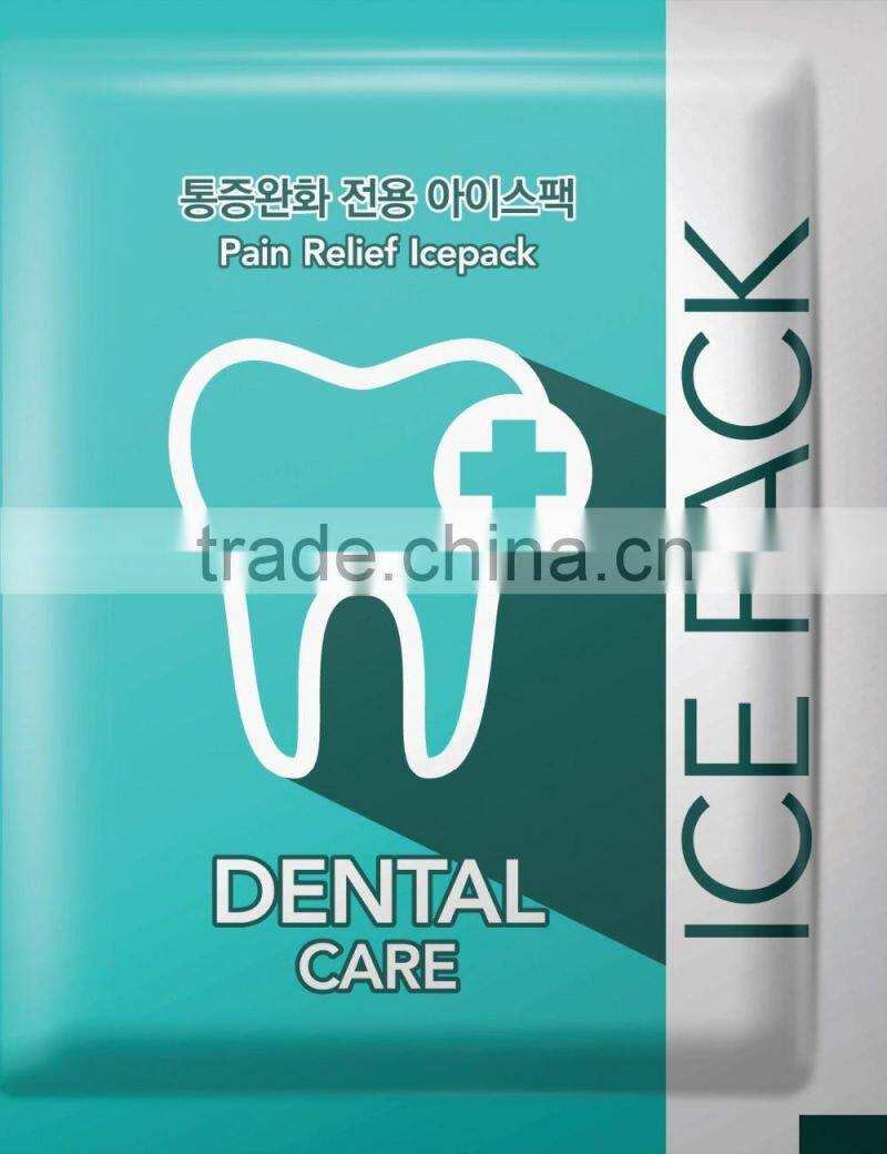 Mini size Non-woven Gel Icepack for Dental Care Use or Pain relief Cold pack