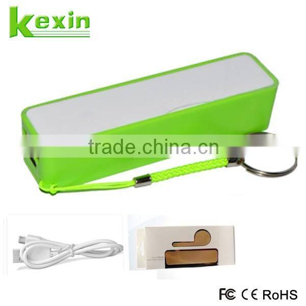 Perfume Mini Power Bank 2600mah make Portable USB Charger for Mobile