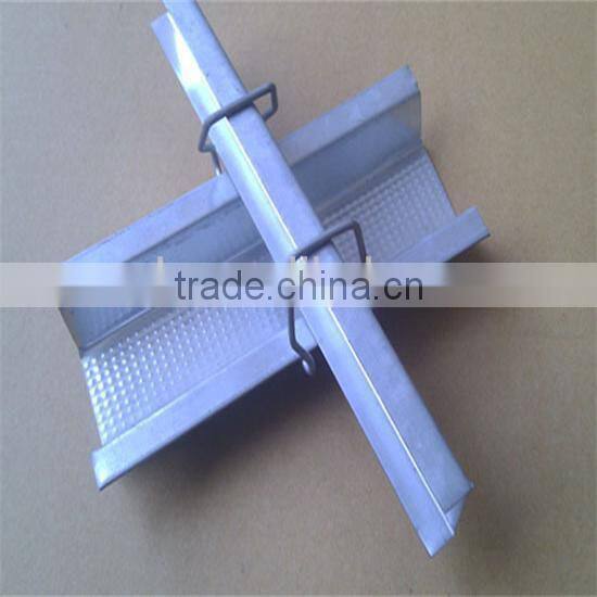 Metal furring channel for suspension ceiling
