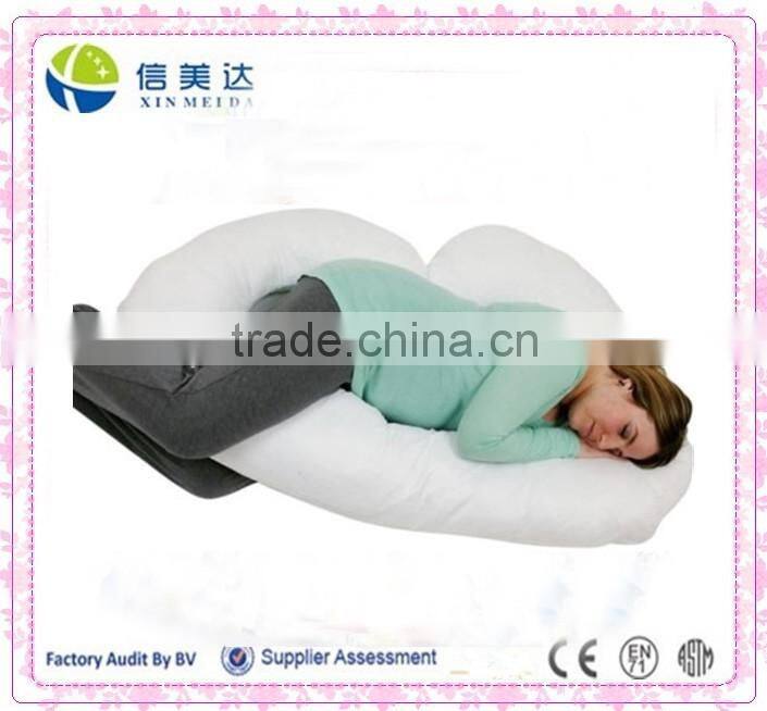 High quality Pregnancy j shaped body pillow