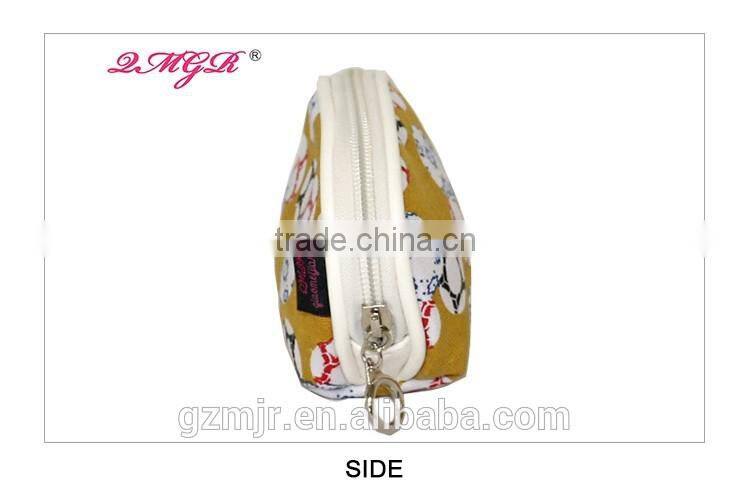 Promotional Cheap Ladies printed Canvas Coin Purse, Key Purse