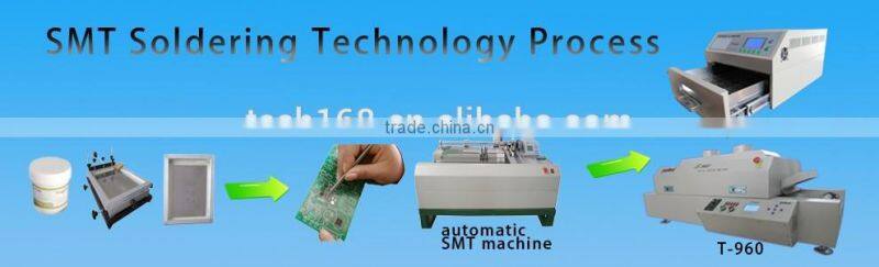 Puhui T962 mini size portable reflow oven with after-sale service