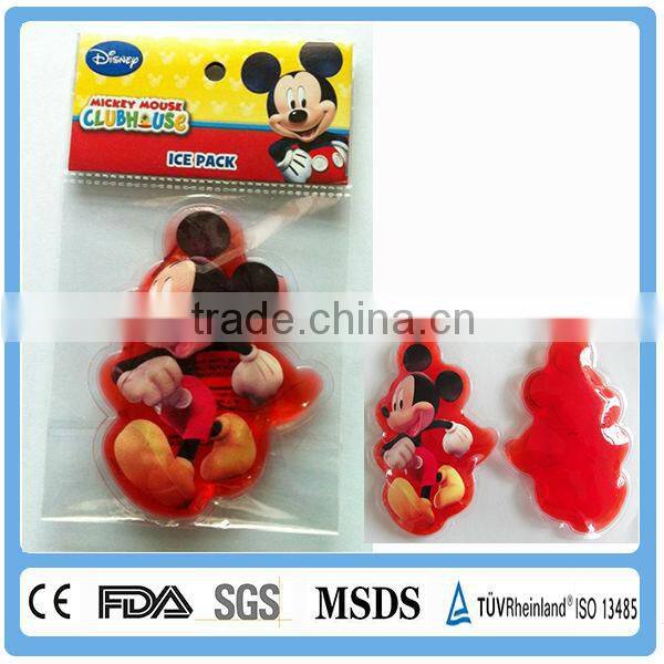 Instant plastic hot cold packs for food and drank storage
