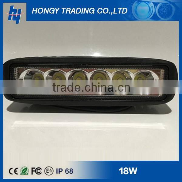 High quality 18w 4x4 offroad led work light and 6inch 18w working light used cars