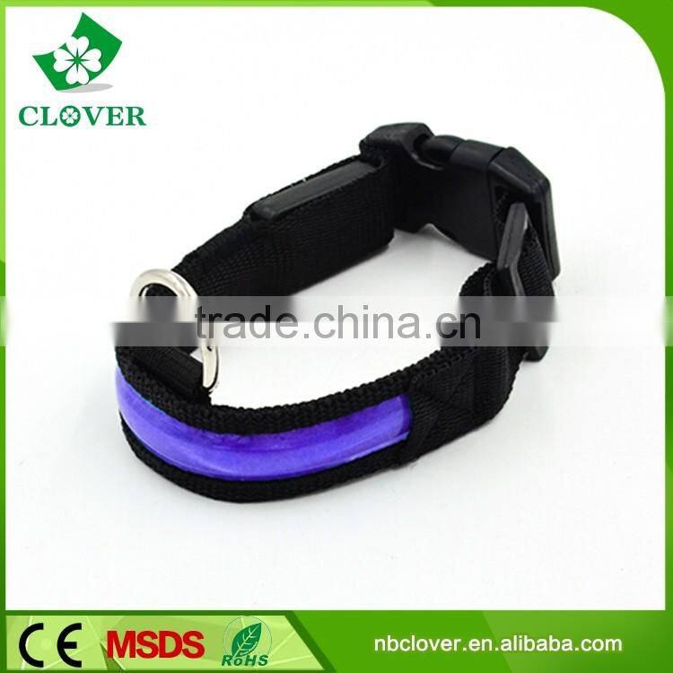 Pet products promotion gift multicolor led dog collar