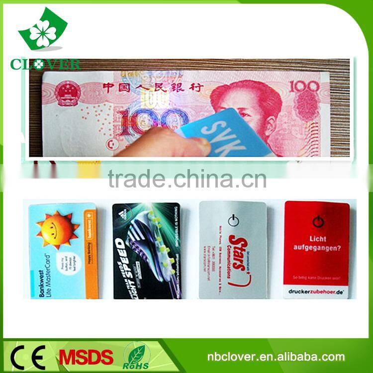 Multi-color promotion gift 2 LED plastic led business card light
