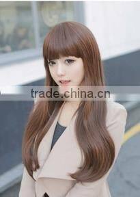 New High Quality Pretty Hair Wigs Japanese Fiber Hair Wigs Long Straight Wigs Synthetic Hair Wig