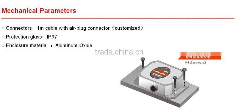 HCA510T High Precision Single/dual axis Analog Inclinometer With Full Temperature Compensation From Shenzhen Factory