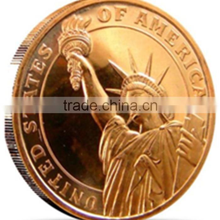 Custom 3D Gold Challenge Coins, Antique Challenge coins