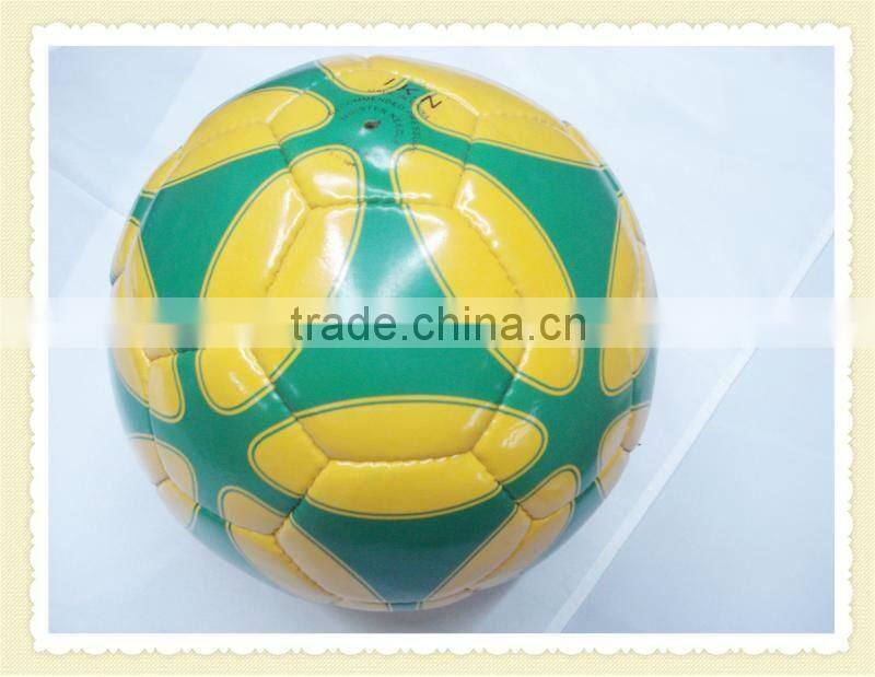 Professional and good design PU surface hand sewing football