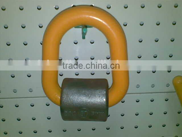 G80 Drop forged alloy steel D-ring, Pivoting D link