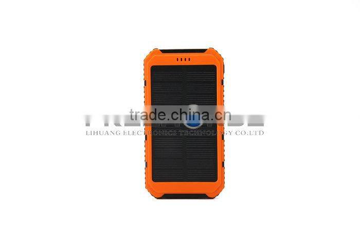 desktop polymer solar power bank 8000mah