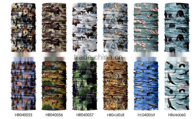 wholesale Hunting Custom seamless tube sports multifunctional headwear