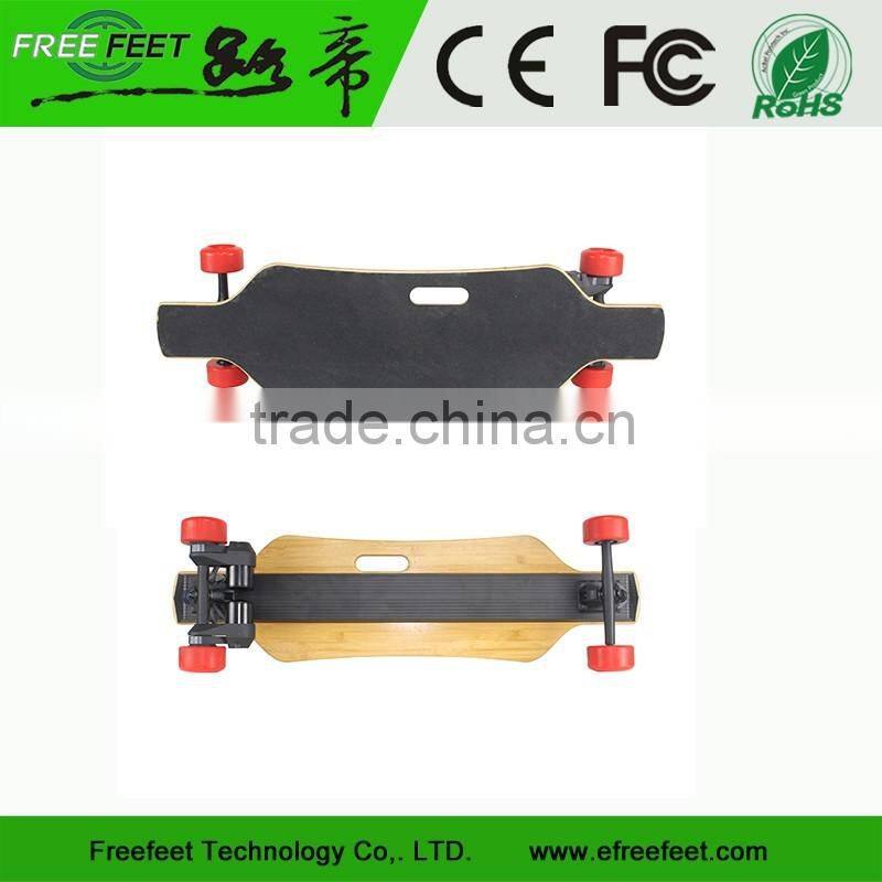 Freefeet sin-wave main control electric skateboard longboard with bamboo deck and high power battery