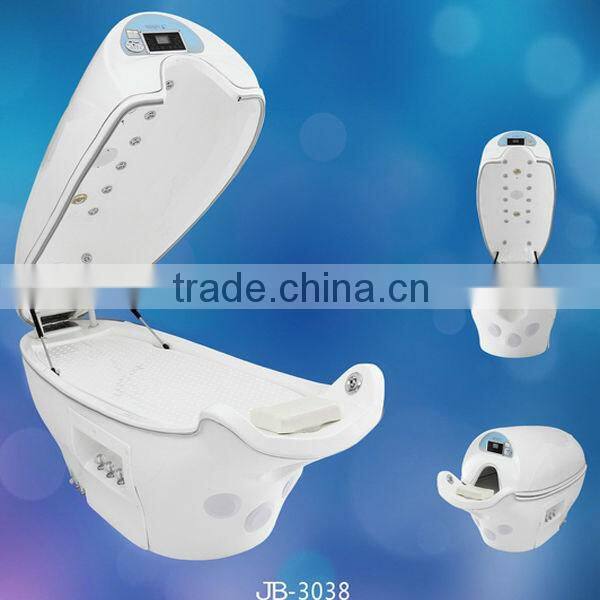 two persons wooden optical wave sliming sauna spa capsule