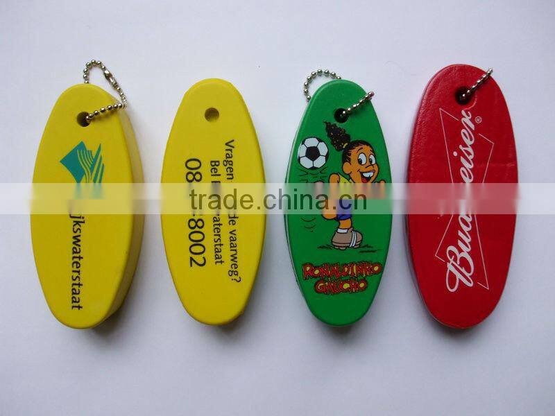 Custom design clear acrylic keyholder / plastic key chain / blank acrylic plastic key chain