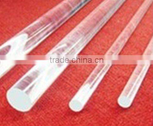 High Quality Clear Quartz Glass Round Rod