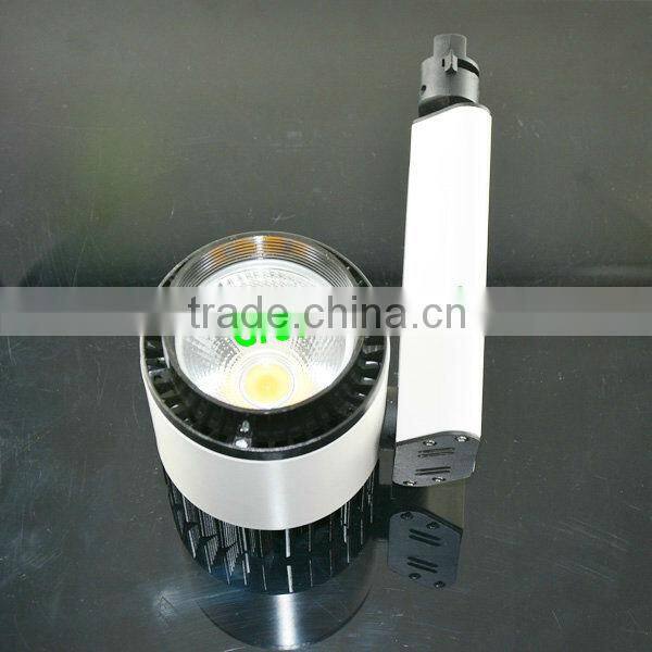 Jewelry led track lighting decoration cob led track light 30w