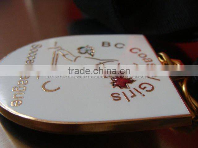Beautiful gold zinc alloy sports medal