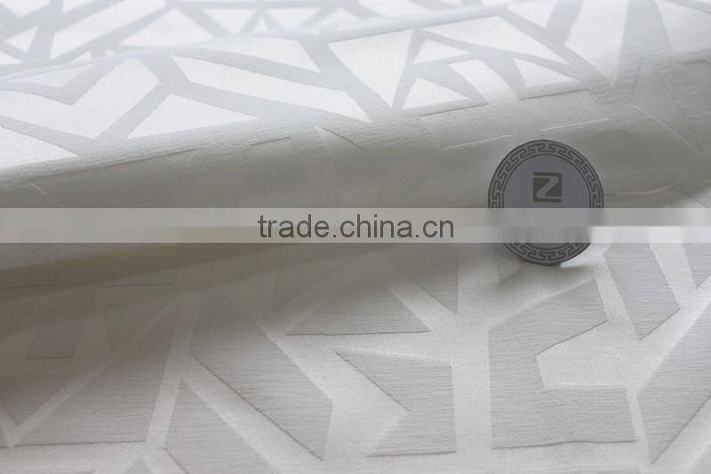 Geometric desin jacquard high quality fabric