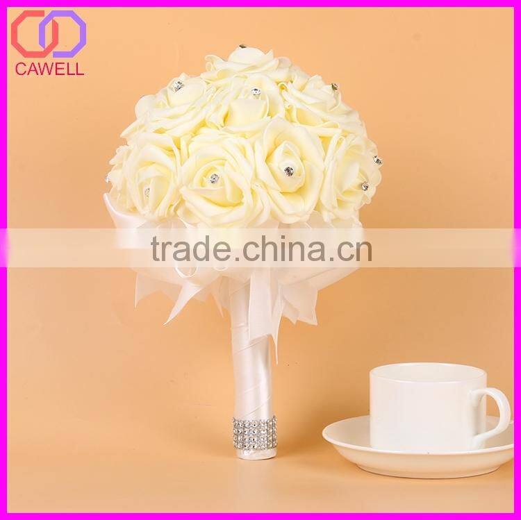 Fashion decoration new design handmade wedding bouquet bride flower