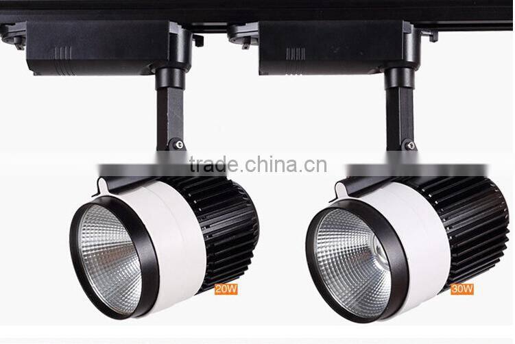 CE ROHS approved high quality commecial 30w led track light