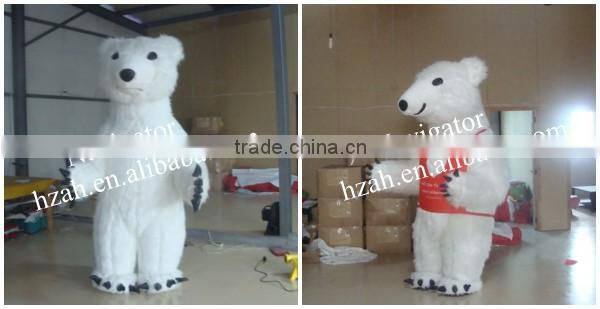 Inflatable Bear Mascot for Christmas Decoration